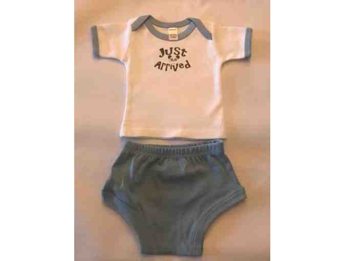 Just Arrived - Panda - Baby Boy - Two-Piece Set