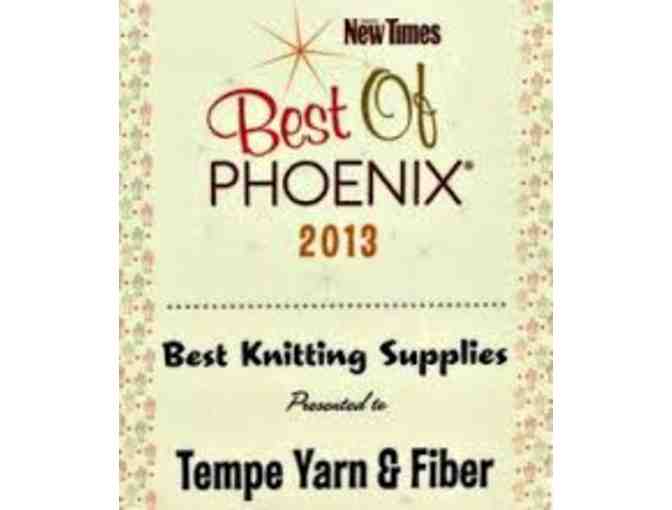 Learn To Knit Class at Tempe Yarn & Fiber