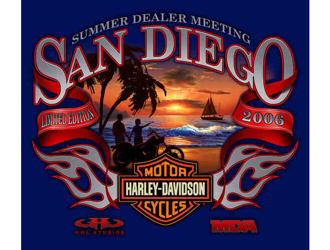 2006 Harley-Davidson San Diego Summer Dealer Meeting Artwork
