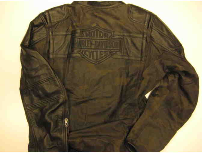 Harley-Davidson Men's Surveillance Camo Leather Jacket - Large