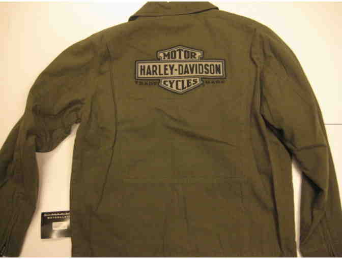 Harley-Davidson Mens Reversible Cedar Pass Cotton Jacket - Large