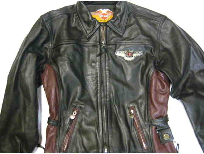 95th Anniversary Harley-Davidson Women's Leather Jacket - Medium