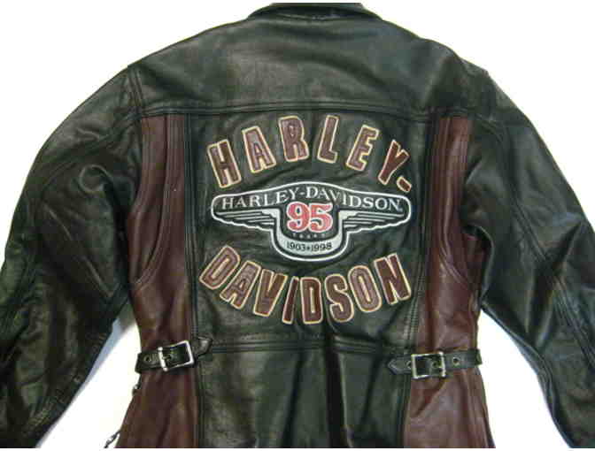 95th Anniversary Harley-Davidson Women's Leather Jacket - Medium