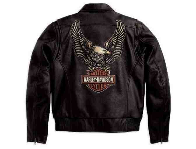 Harley-Davidson Men's Eagle Leather Jacket - Large-Tall