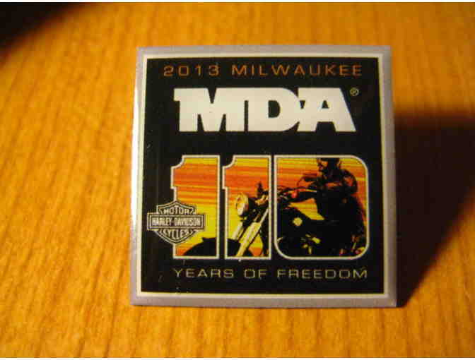 MDA Harley-Davidson 110th Anniversary Pin Set
