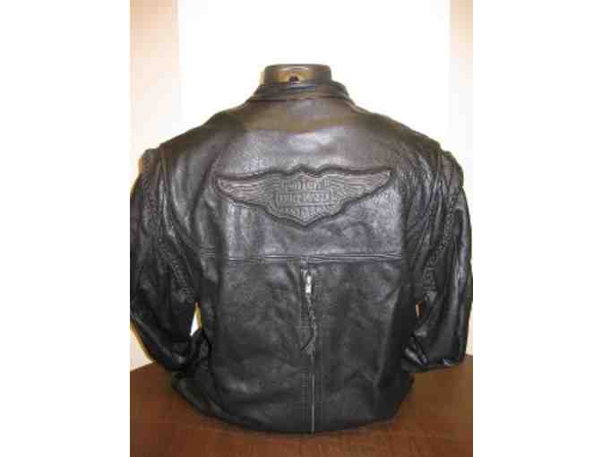 Men's Willie G Braided Leather Jacket