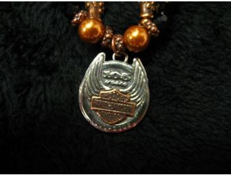 Bronze & Black 105th Anniversary Necklace & Bracelet Set--Custom Made