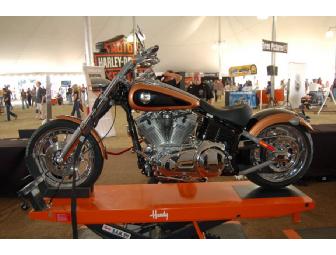 2009 Harley-Davidson Softail? RockerTM Motorcycle Customized on the grounds of the 105th Anniversary