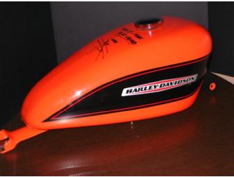 Authentic Harley-Davidson Gas Tank Autographed by Shia LaBeouf