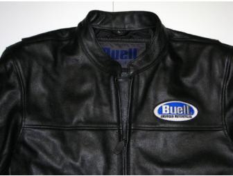 Black Leather Buell Jacket