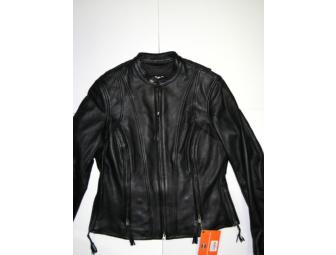 Willie G. Harley-Davidson Black Leather Women's Jacket