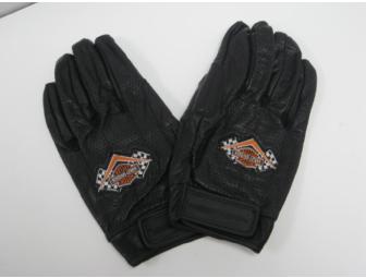 Harley-Davidson Men's Checkered Flag Full Finger Gloves
