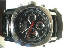 Barton-Clay Men's Steel and Black Ferrari Watch by Panerai