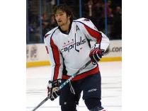 Official NHL game puck signed by Alex Ovechkin (#8, Washington Capitals)