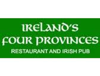 Sunday Brunch for Four at Ireland's Four Provinces