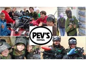 Four Paintball Day Passes to Pev's Paintball