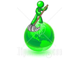 Two Cleaners for Two Hours of Cleaning through The Green Mop