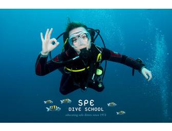 $150 SPE Dive School Gift Certificate
