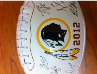 Washington Redskins Limited Edition 2012 Team Laser Signed Football