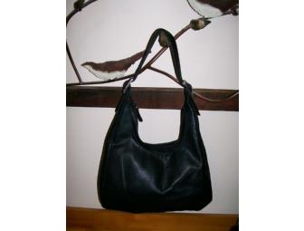 Black Leather-look Shoulderbag