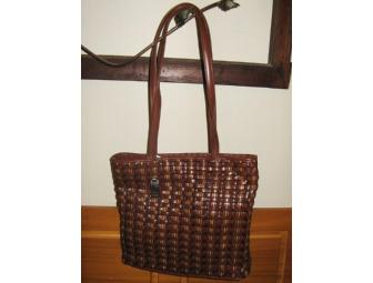 Woven Nine West Shoulder Bag