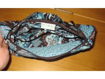 Vera Bradley's Maggie Bag in Java Blue