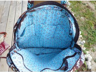 Vera Bradley Tote in Java Blue