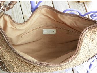 Liz Claiborn Straw with Crock Trim Bag
