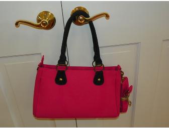 Pretty in Pink Embroidered Purse - NEW