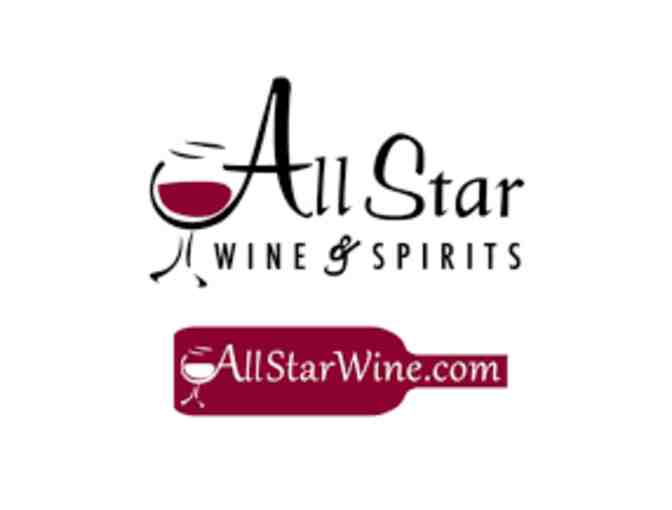 All Star Wine & Liquor Gift Basket