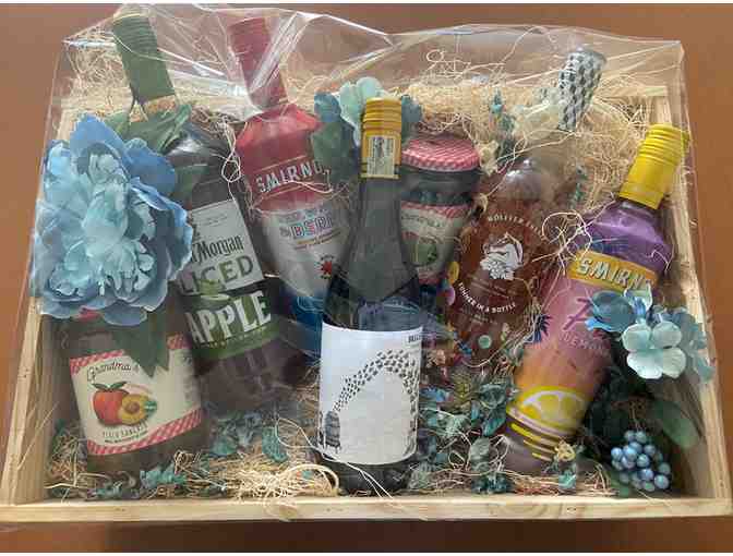 All Star Wine & Liquor Gift Basket