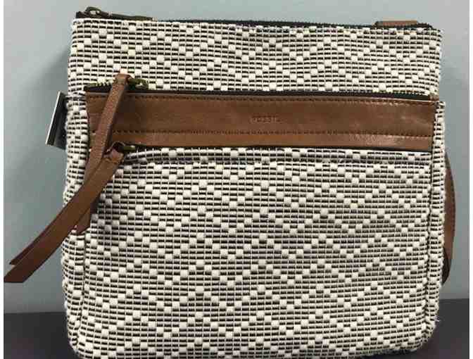 A Neutral Corey Cross Body Bag by Fossil