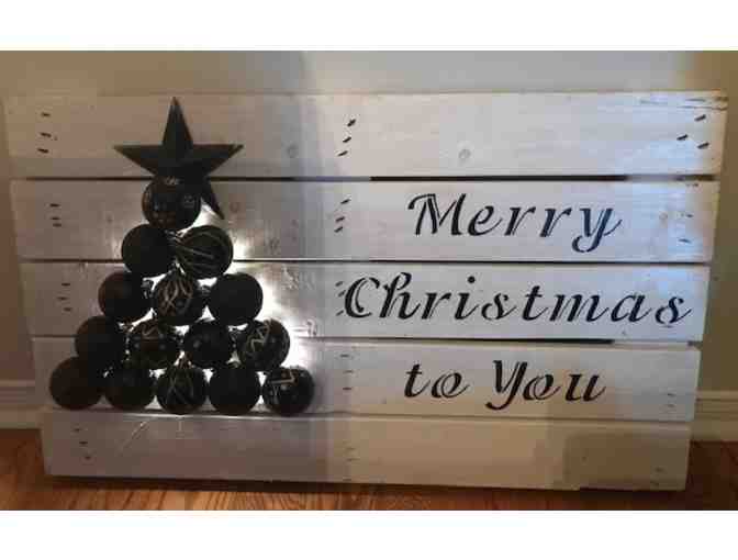 A sign to light up your holidays...