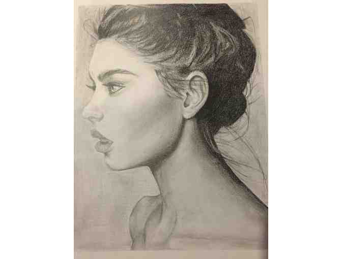15 year old artist will do a graphite drawing of your portrait