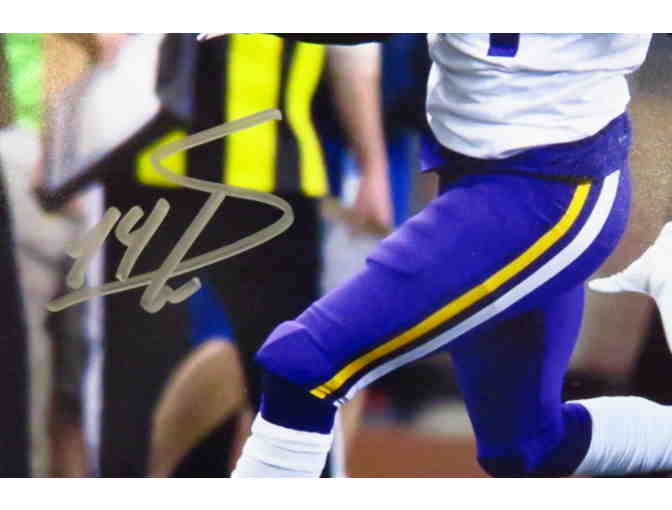 Autographed Photo of MN Vikings Player Stefon Diggs