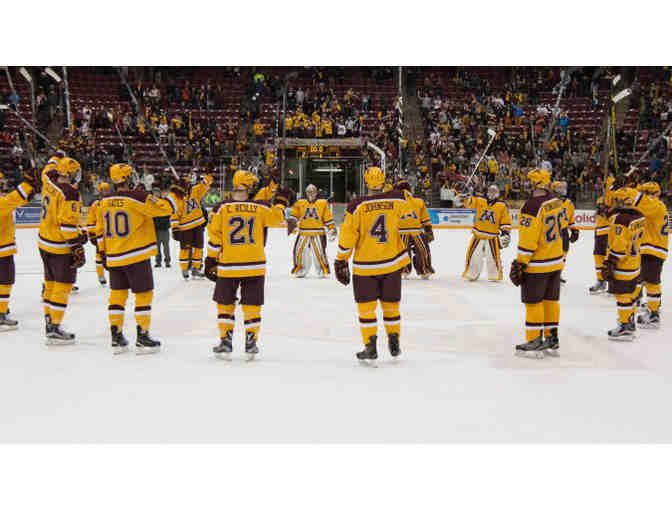 4 Lower Level Gopher Hockey Tickets from Fox Sports North - Photo 3