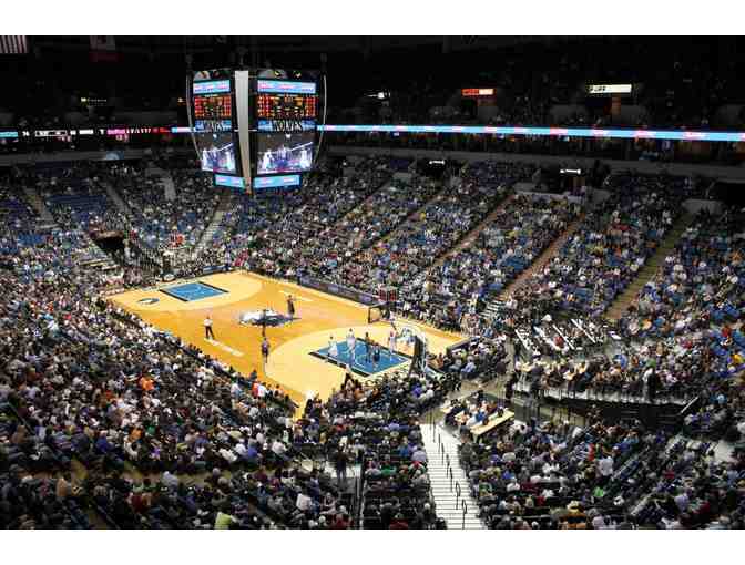 2 Lower Level Timberwolves Tickets donated by the Timberwolves!