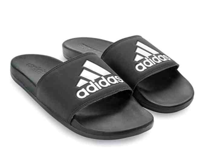 Adidas Slides - Size 8 - Black - Photo 1