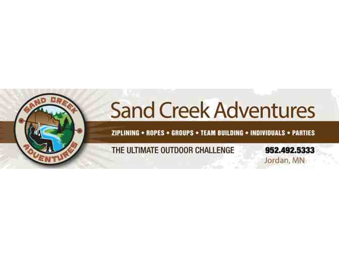 Sand Creek Adventures - Zip Line Tour for 2 (1 of 2)