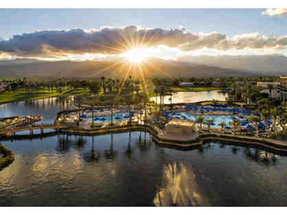 1 night stay at beautiful JW Marriott Desert Springs with golf for 2