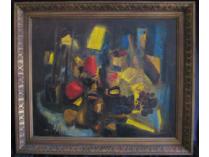 Abstract Still Life Oil Painting by Luis Vidal Molne