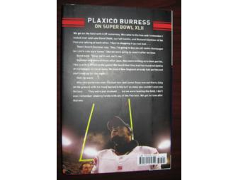NFL Package: Buffalo Bills Gameday Cooler & Plaxico Burress Autographed Book