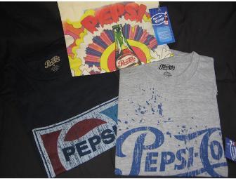 Three Vintage Pepsi Logo T-Shirts