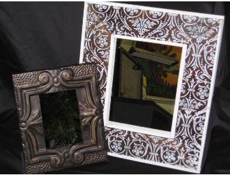 Pair of Framed Mirrors