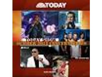 NBC Today Show Summer Concert in NYC - 2 VIP Tickets, Plus Airfare and Hotel