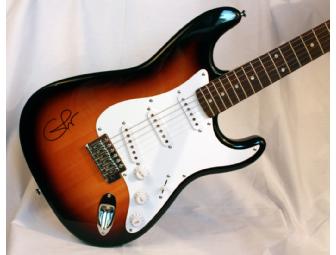 Eric Clapton Autographed Guitar