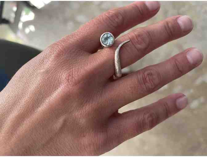 Designer Ring with Gemstone