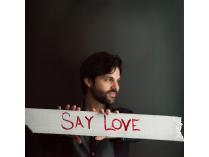 Autographed "Say Love" sign from Cody Belew's "Say Love" Video