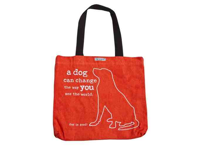 Tote Bag 'A Dog Can Change the Way you See the World'
