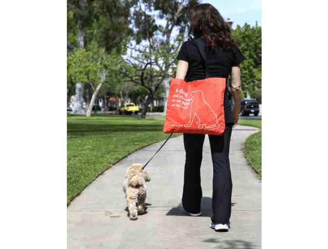 Tote Bag 'A Dog Can Change the Way you See the World'